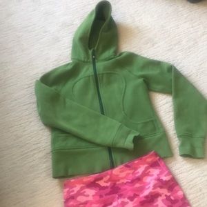 Lulu Green Scuba Hoodie